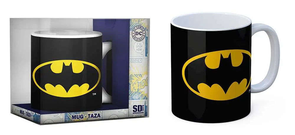 BATMAN LOGO CERAMIC MUG