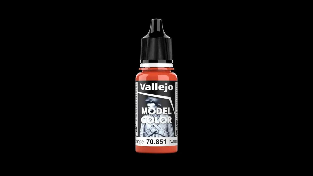 MODEL COLOR 70851 BRIGHT ORANGE