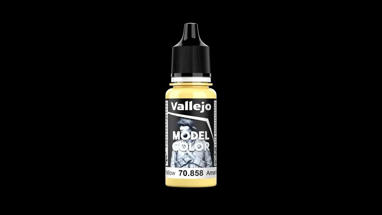 MODEL COLOR 70858 ICE YELLOW