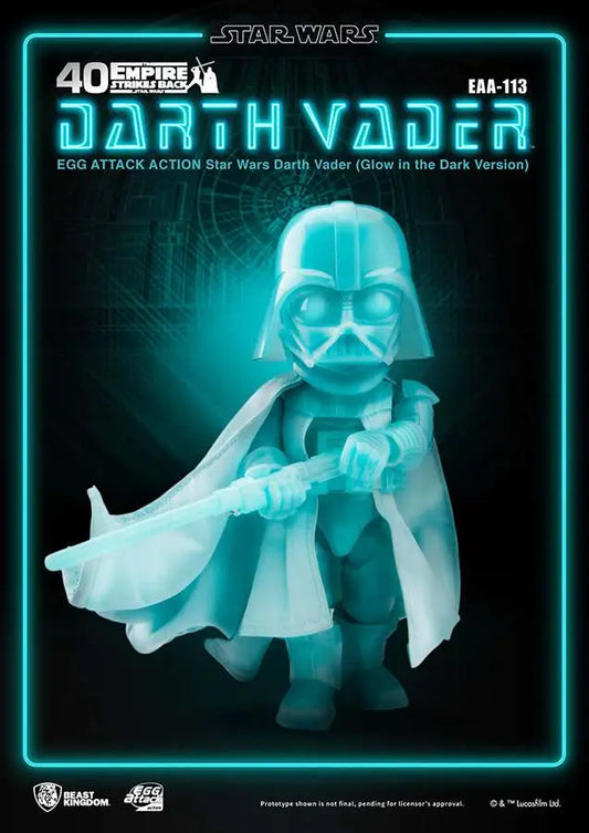 SW EGG AA DARTH VADER GLOW I/T DARK VER