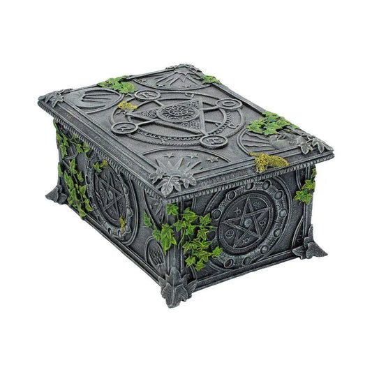 WICCAN PENTAGRAM TAROT BOX