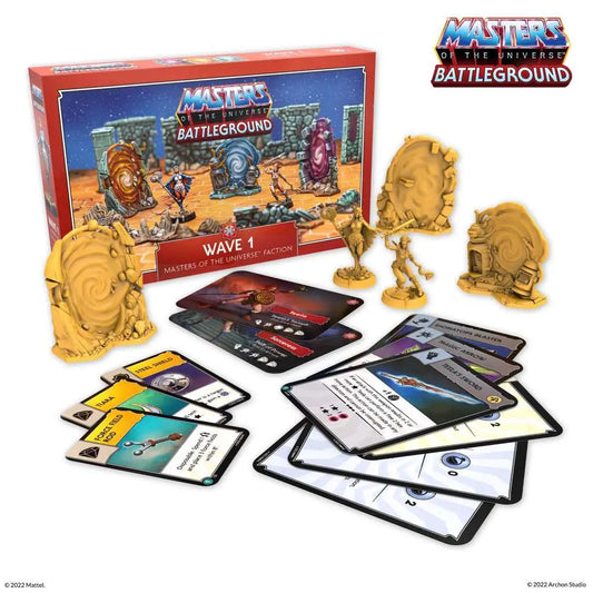 Motu:Battleground - Wave 1 - Masters Of The Universe Faction ENG