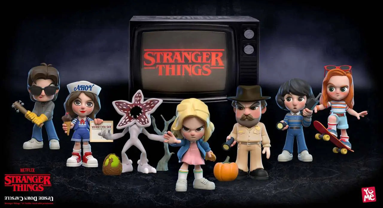 STRANGER THINGS - UPSIDE DOWN BLIND BAGS - 24 UNITS COUNTER DISPLAY