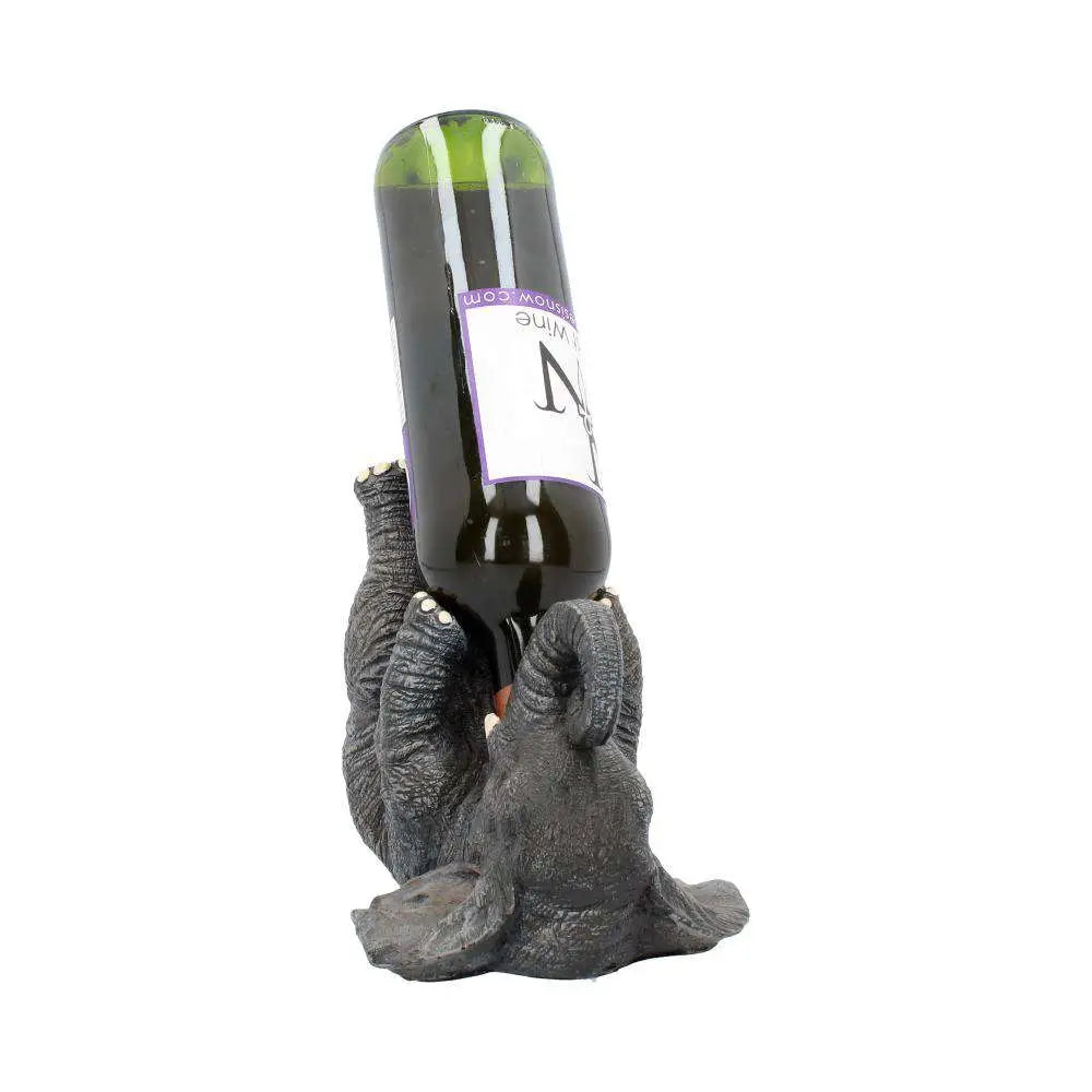 GUZZLERS GREY ELEPHAN WINE BOTTLE HOLDER