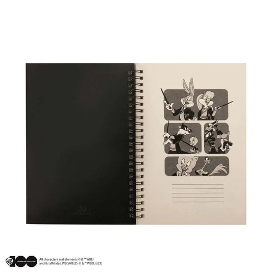 LOONEY TUNES HOGWARTS HOUSES NOTEBOOK