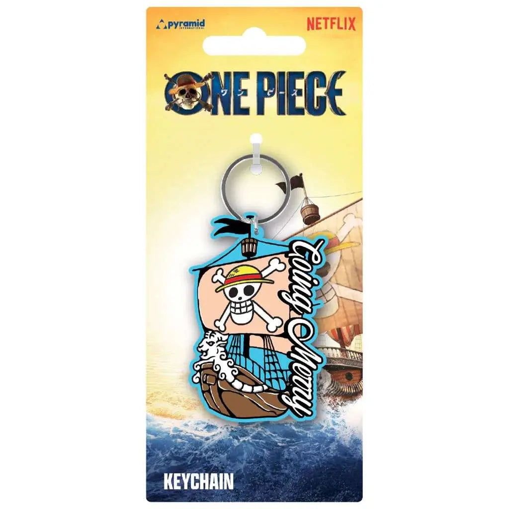 ONE PIECE LIVE ACTION GOING MERRY PVC KEYCHAIN