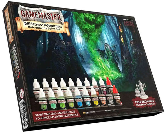 GAMEMASTER WILDERNESS ADVENTURES RPG PAINT SET