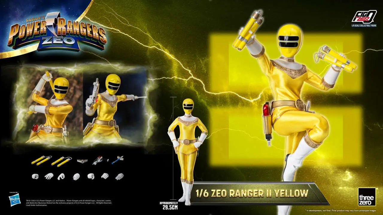 POWER RANGERS ZEO RANGER II YELLOW 1/6 FIGURE