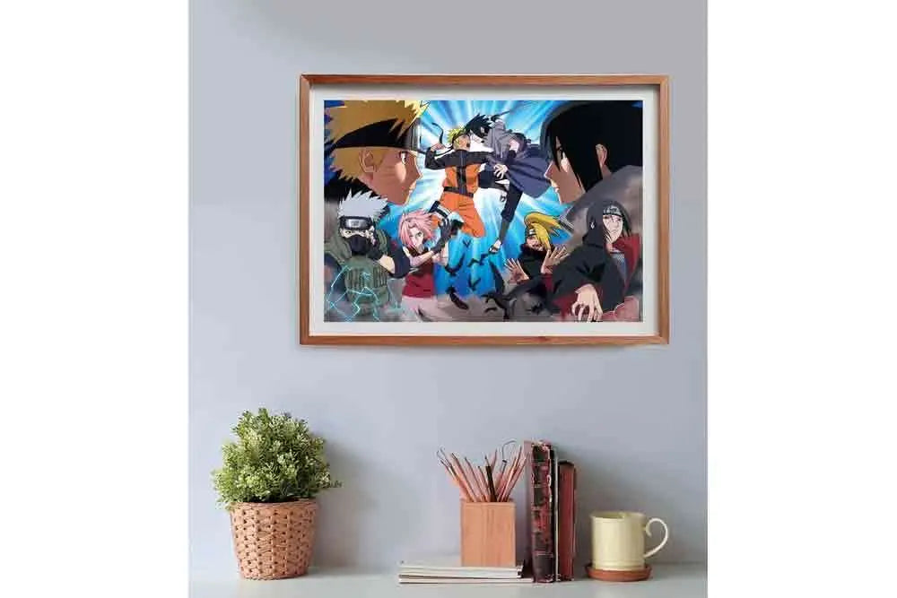 NARUTO CONFRONTATION ANIME COLLECTION CUBE BOX PUZZLE 500PCS