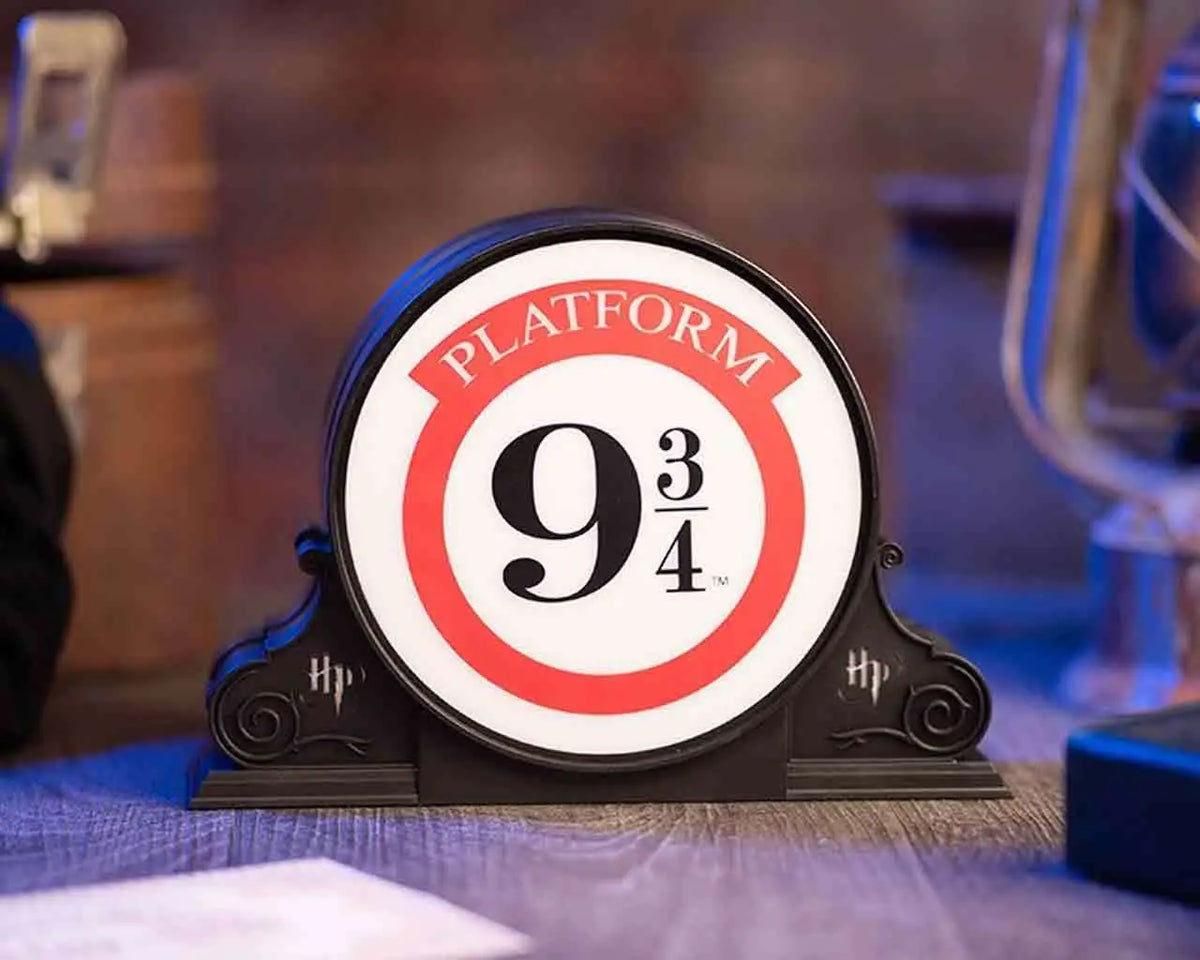 HARRY POTTER PLATFORM 9 3/4 LAMP