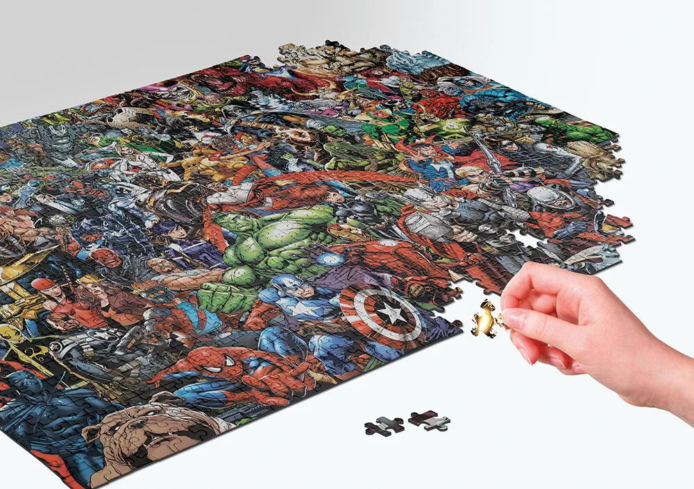 MARVEL ALL CAST IMPOSSIBLE PUZZLE 1000 PCS