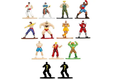 STREET FIGHTER NANO FIGURES BLIND BOX (24)