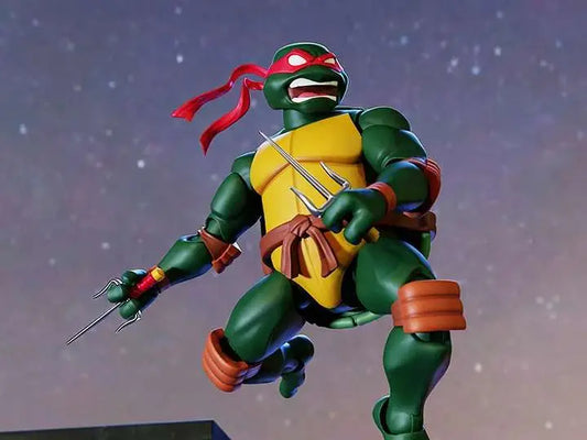 TMNT ULTIMATES! W12 RAPHAEL ANIMATED 2003 AF