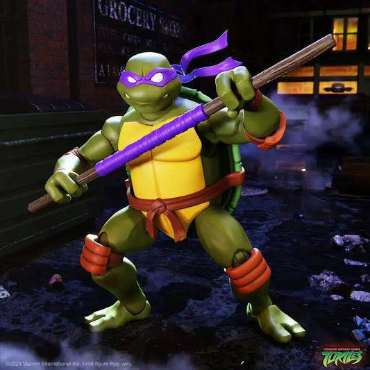 TMNT ULTIMATES! W12 DONATELLO ANIMATED 2003 AF