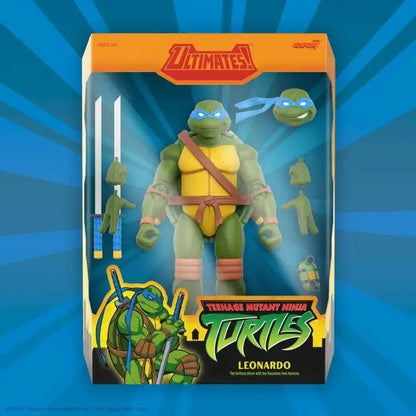 TMNT ULTIMATES! W12 LEONARDO ANIMATED 2003 AF