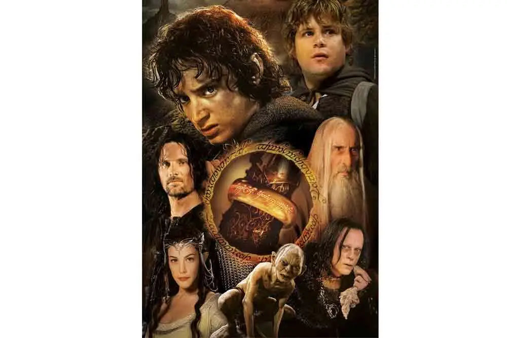 LORD OF THE RINGS THE ONE RING JIGSAW PUZZLE 1000 PCS