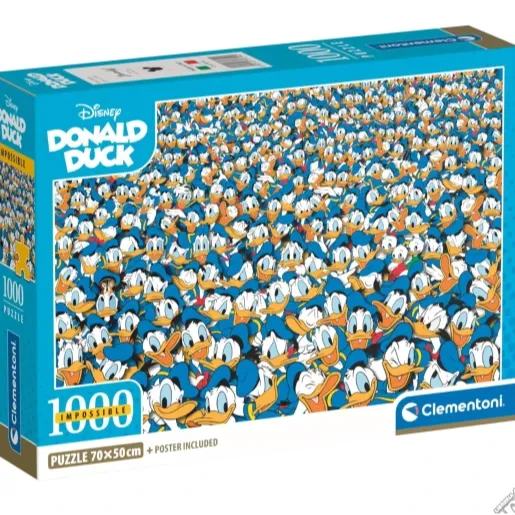 DISNEY DONALD DUCK IMPOSSIBLE PUZZLE 1000 PCS