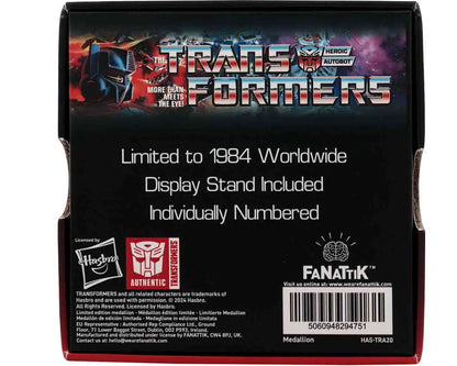 TRANSFORMERS - 40TH ANNIVERSARY - AUTOBOT MEDALLION
