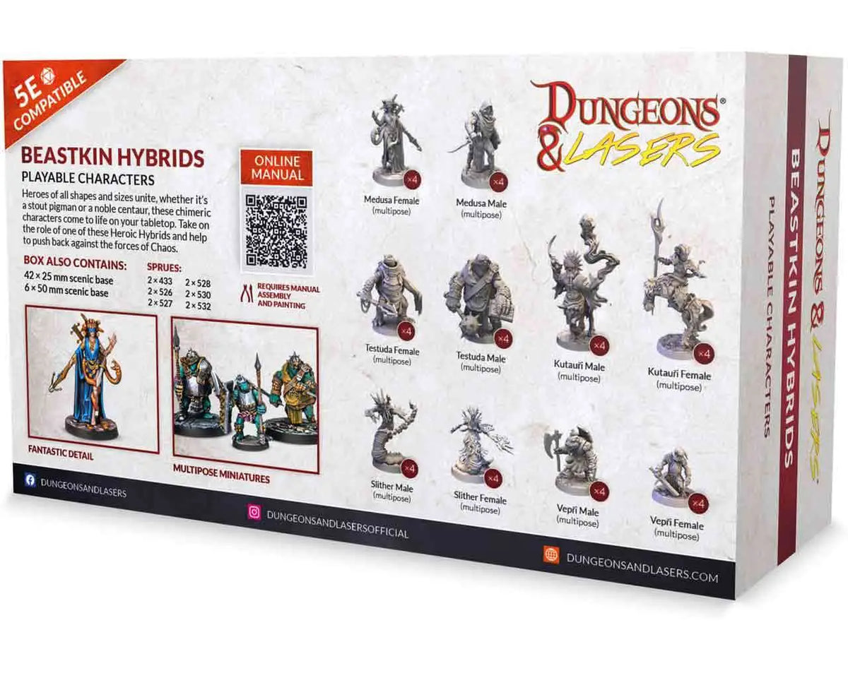 DUNGEONS & LASERS - DEUSLAIR - BEASTKIN HYBRIDS