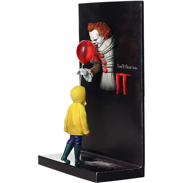 IT PENNYWISE & GEORGIE (2017) 3D POSTER FIGURE