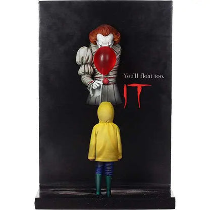 IT PENNYWISE & GEORGIE (2017) 3D POSTER FIGURE