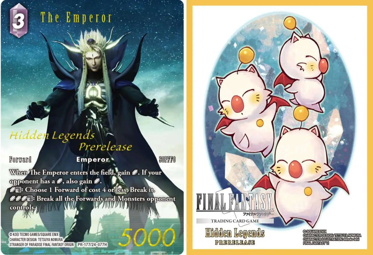 FFTCG HIDDEN LEGENDS PR KIT ITA