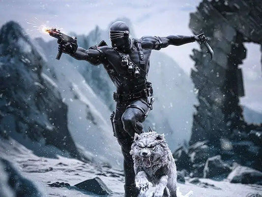 GI JOE SNAKE EYES 1/10 STATUE