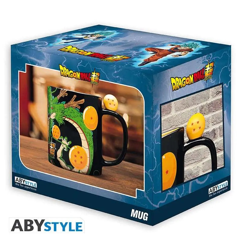 DRAGON BALL SUPER HANDLE SHENRON & DRAGON BALLS 3D MUG