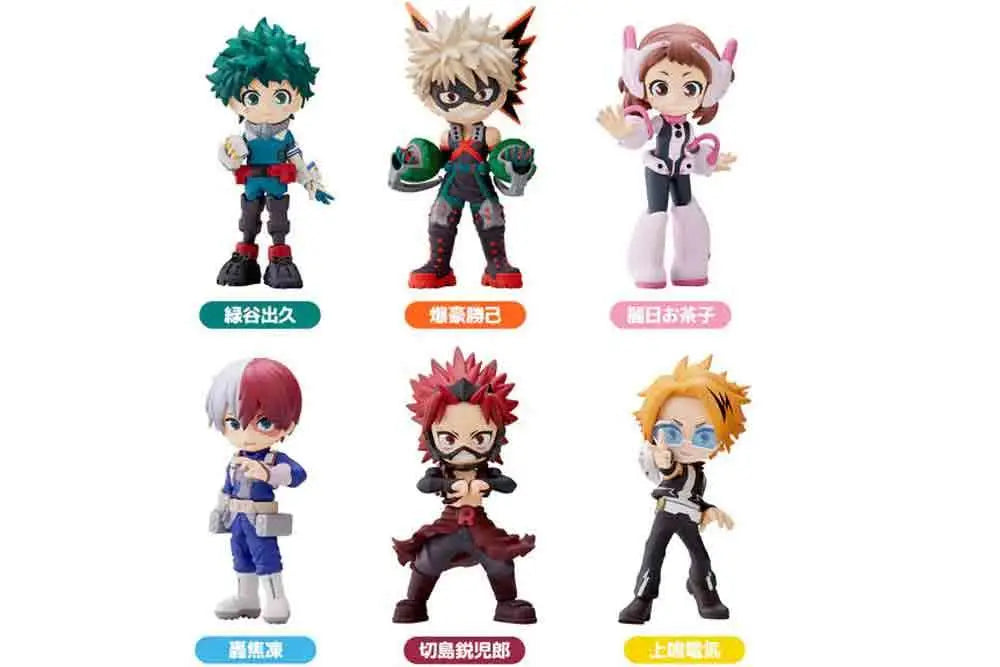 MY HERO ACADEMIA ANIME COLLECTION MINI FIGURE BLIND BOX (6)