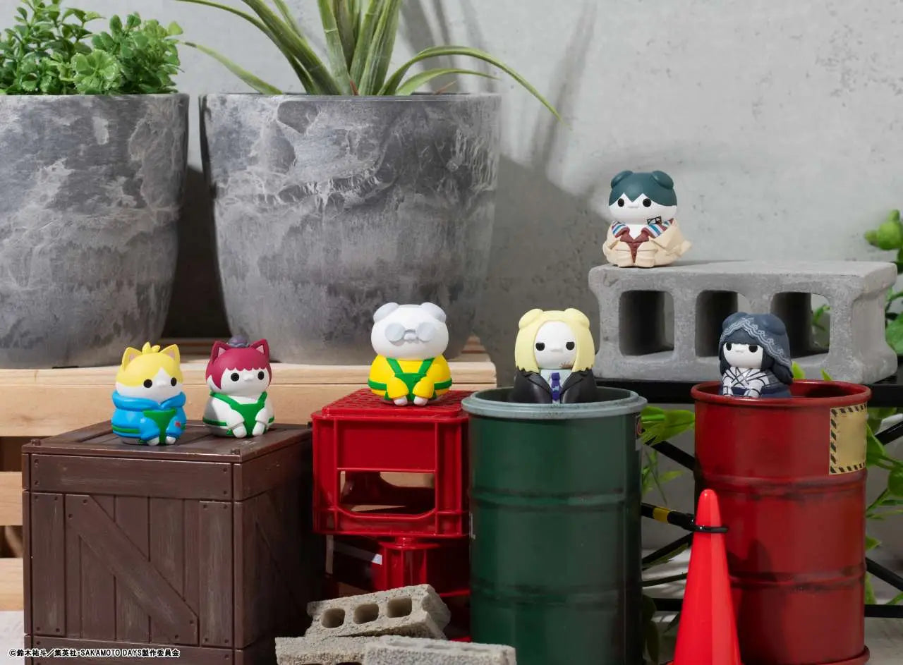 SAKAMOTO MEGA CAT PROJECT CATS THE CHEERFUL SAKAMOTO STORE DISPLAY (8)