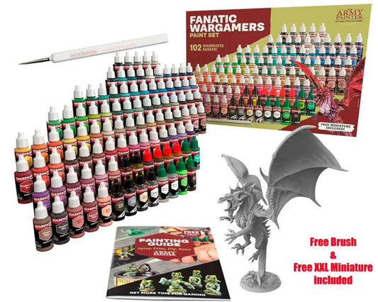 WARPAINTS FANATIC WARGAMERS PAINT SET