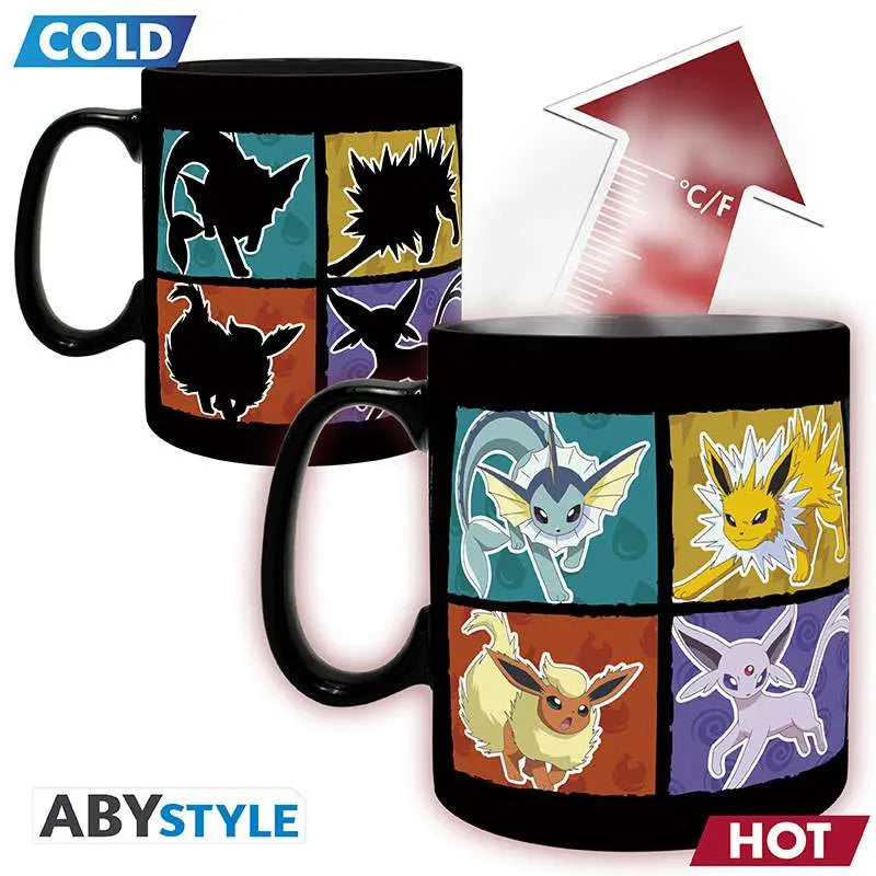 POKEMON EEVEE KING SIZE HEAT CHANGE MUG