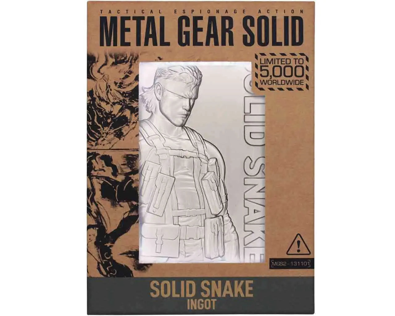 METAL GEAR SOLID 2 SNAKE INGOT