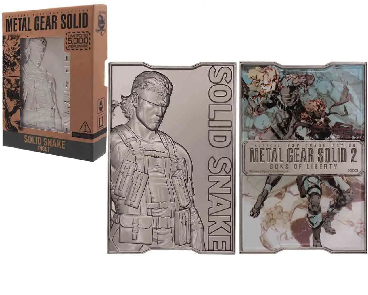 METAL GEAR SOLID 2 SNAKE INGOT
