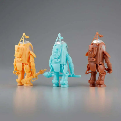 MASCHINEN KRIEGER  P.K.APE P.K.A. 3 PCS SET ARTPLA MODEL KIT