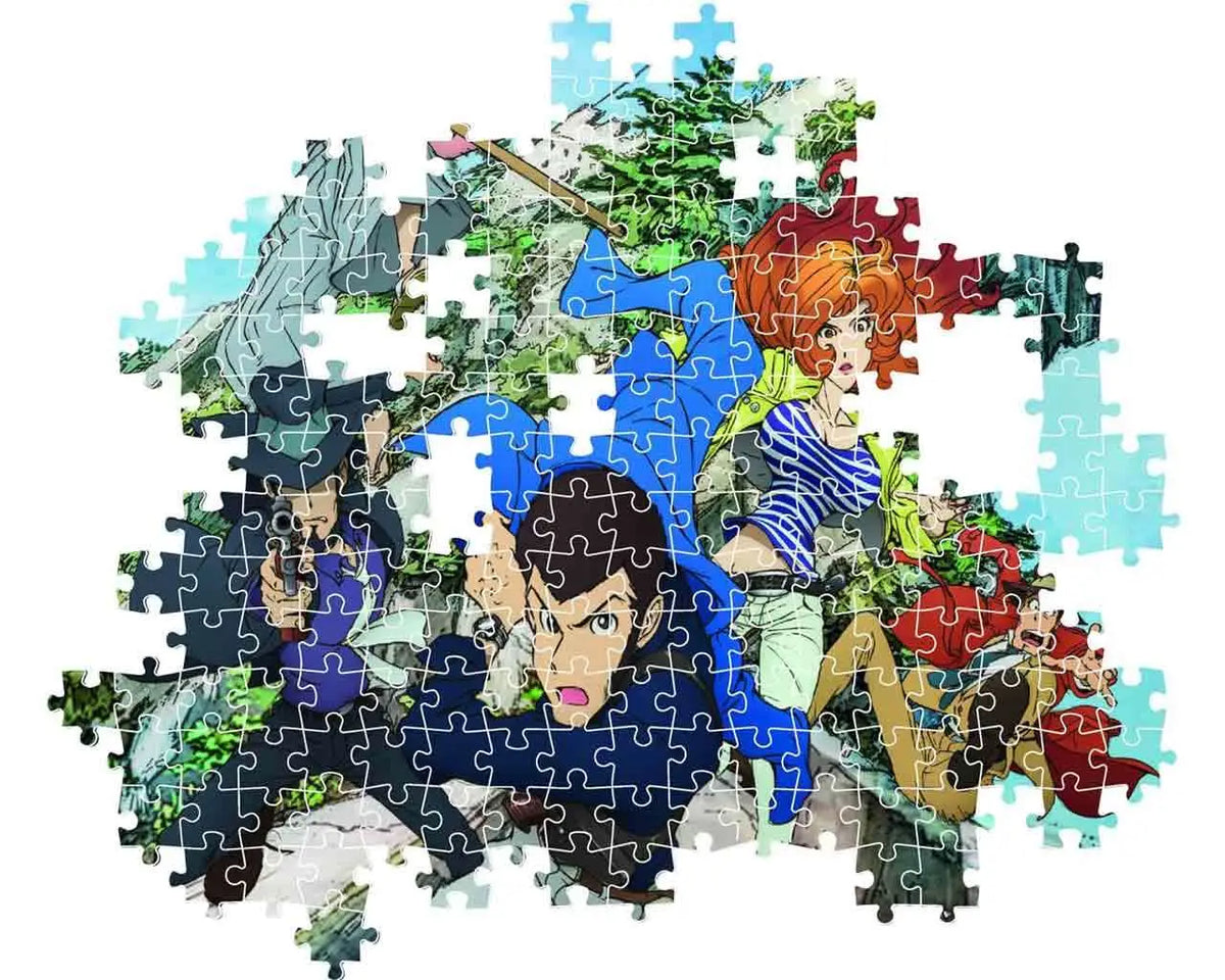 LUPIN THE 3RD THE ITALIAN ADVENTURE ANIME COLLECTION PUZZLE 1000 PCS