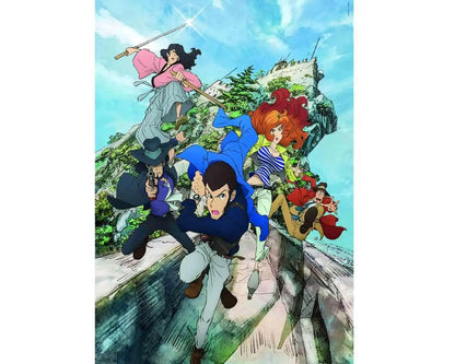 LUPIN THE 3RD THE ITALIAN ADVENTURE ANIME COLLECTION PUZZLE 1000 PCS