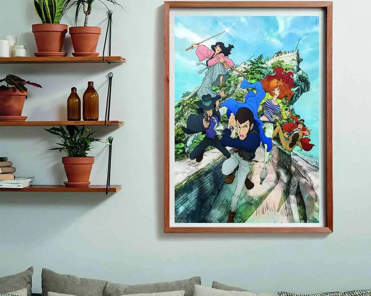 LUPIN THE 3RD THE ITALIAN ADVENTURE ANIME COLLECTION PUZZLE 1000 PCS
