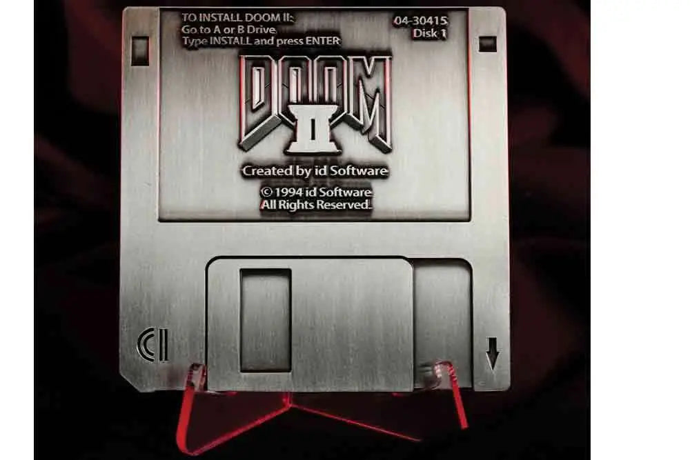 DOOM 2 FLOPPY DISK LIMITED EDITION REPLICA