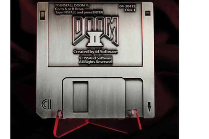 DOOM 2 FLOPPY DISK LIMITED EDITION REPLICA