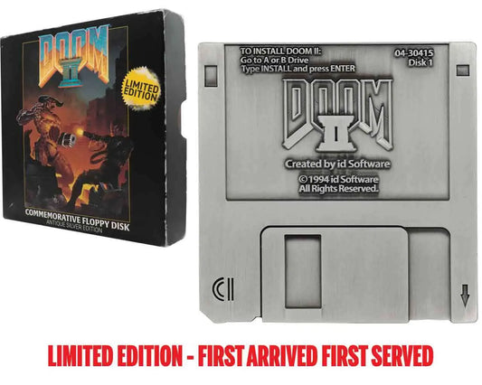 DOOM 2 FLOPPY DISK LIMITED EDITION REPLICA