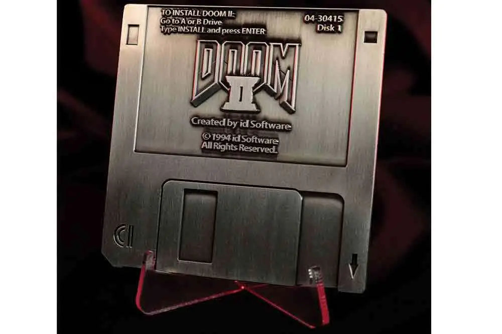 DOOM 2 FLOPPY DISK LIMITED EDITION REPLICA