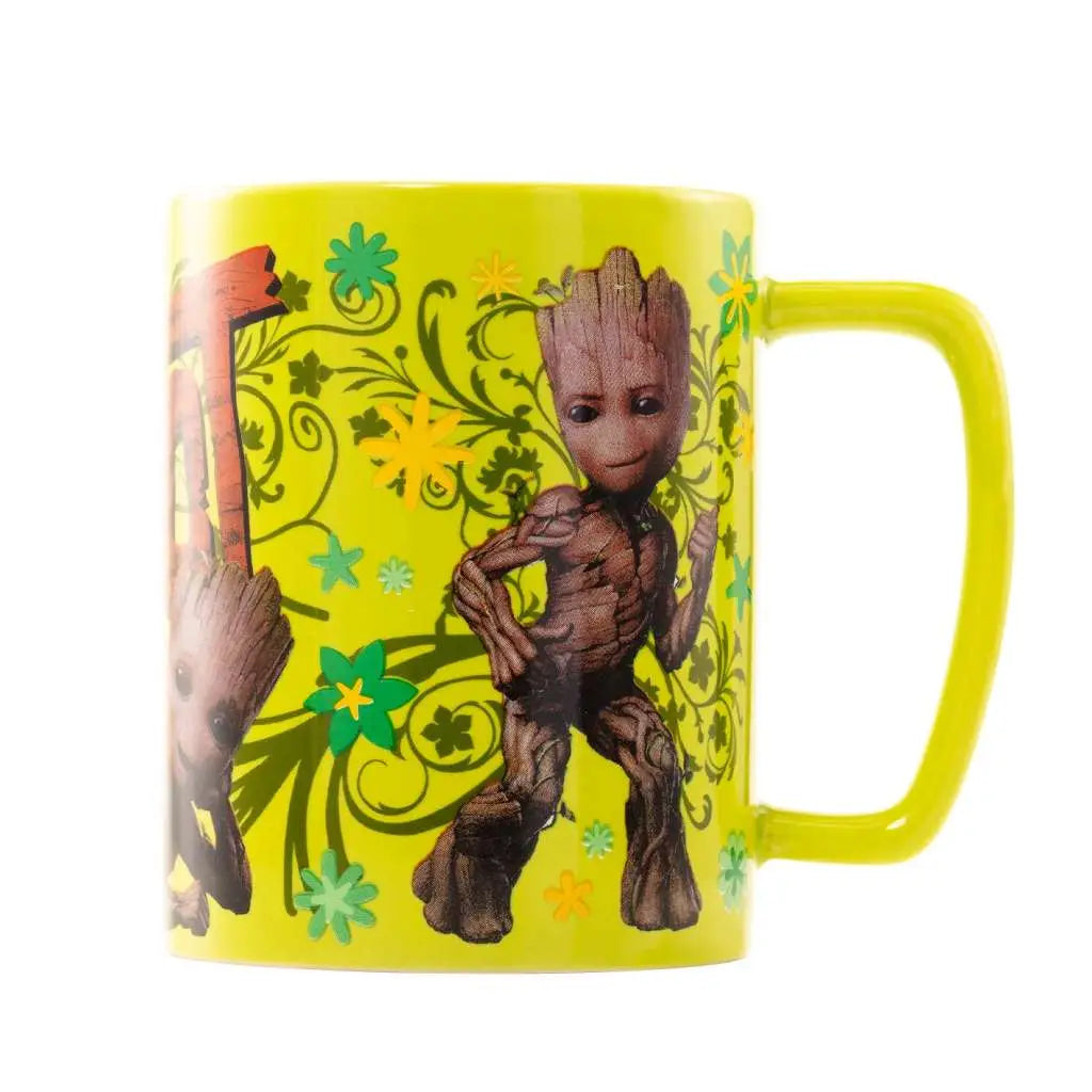 GROOT FACE FUZZY MUG