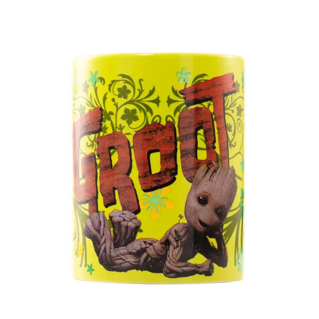 GROOT FACE FUZZY MUG