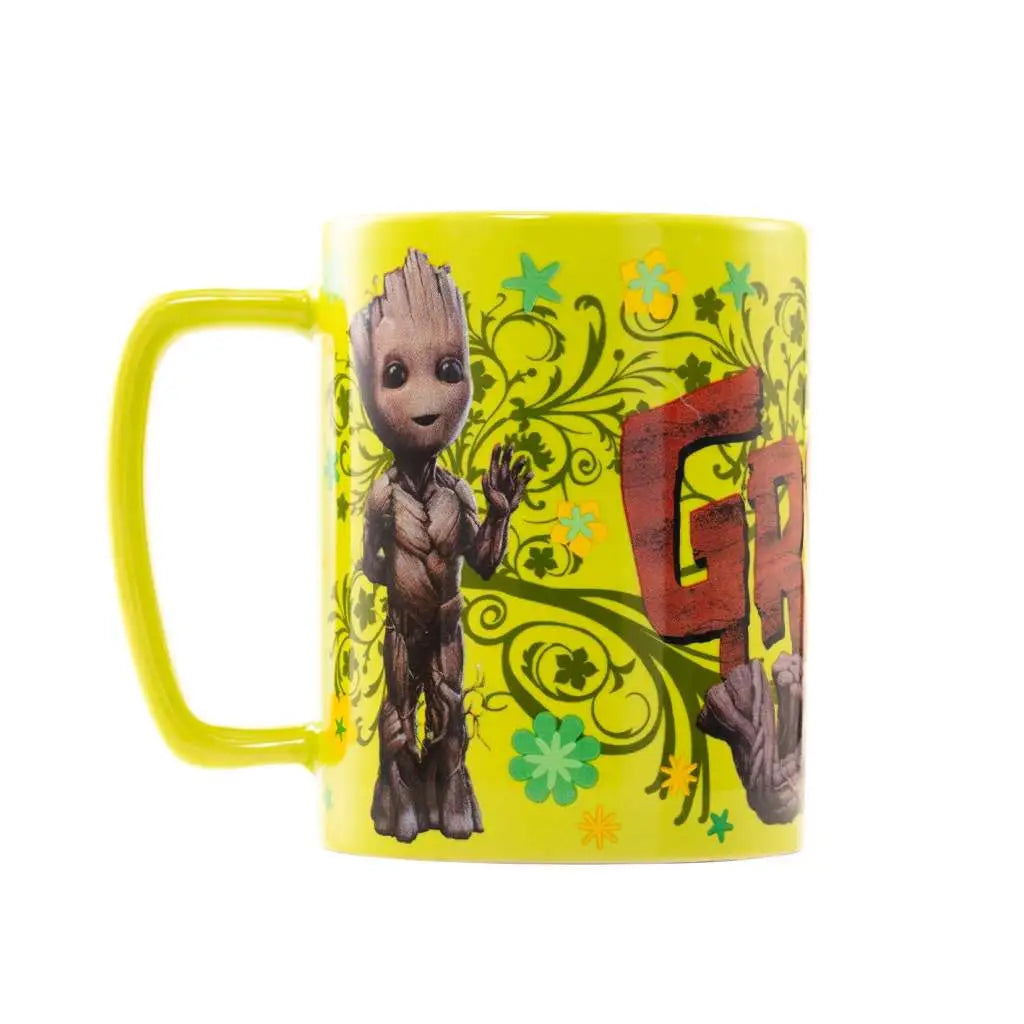 GROOT FACE FUZZY MUG