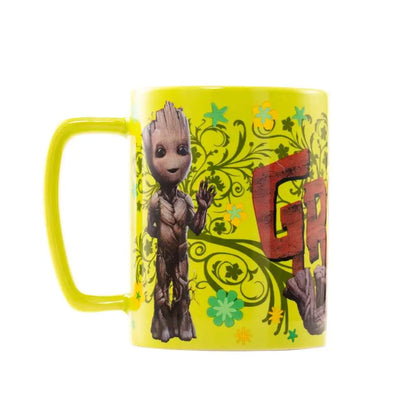GROOT FACE FUZZY MUG