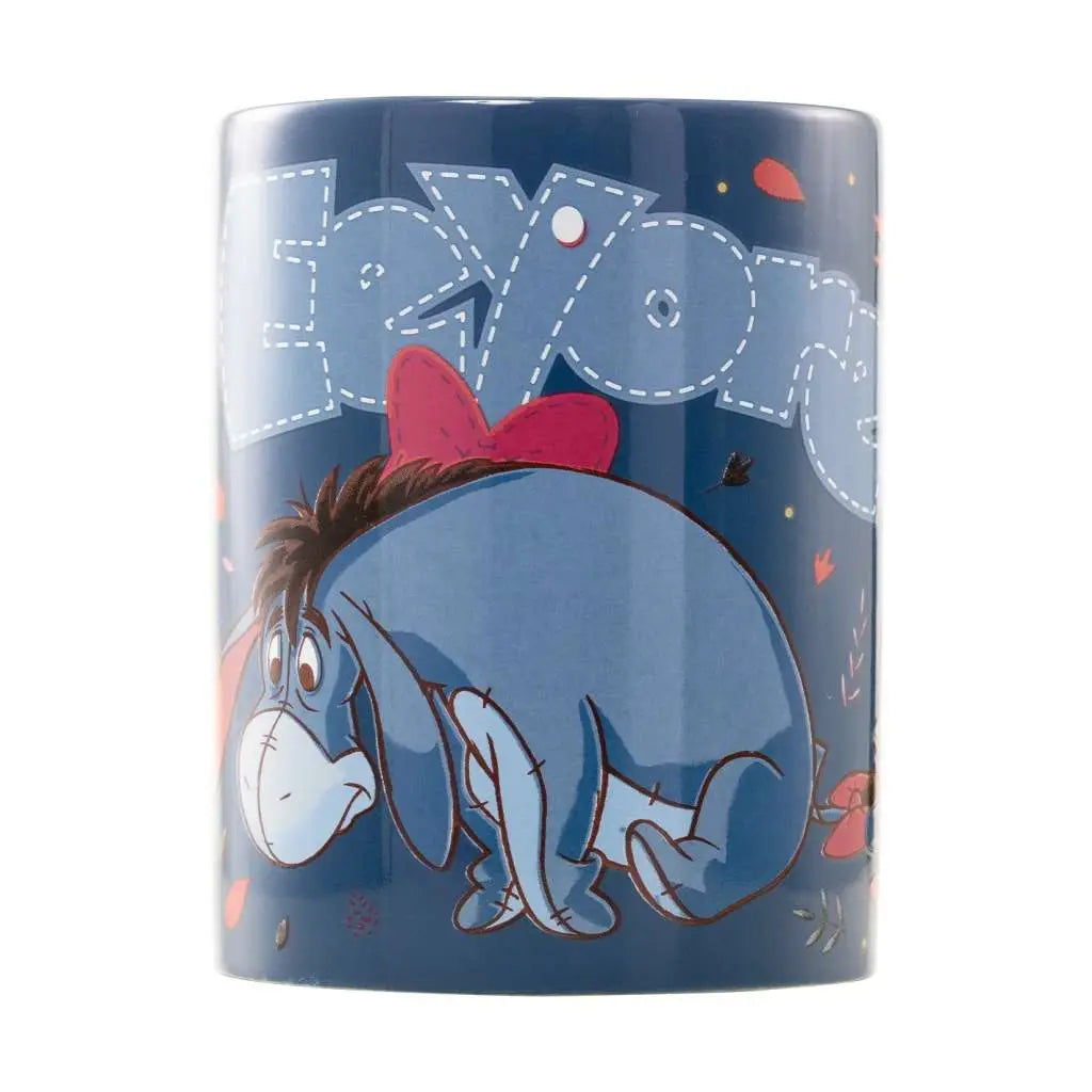 WINNIE THE POOH EEYORE FUZZY MUG