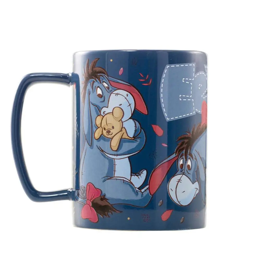 WINNIE THE POOH EEYORE FUZZY MUG