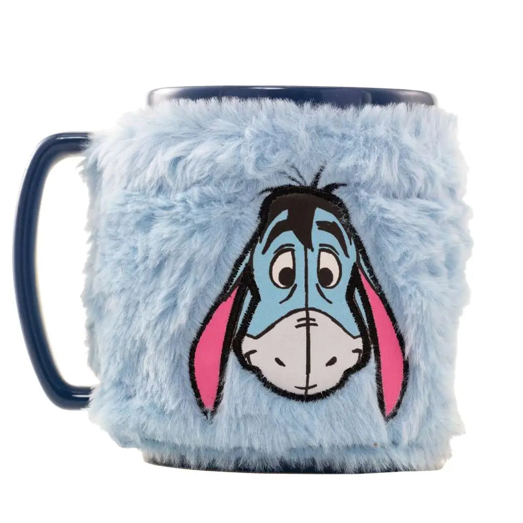 WINNIE THE POOH EEYORE FUZZY MUG