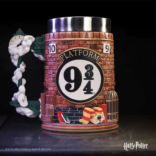 HARRY POTTER PLATFORM 9 3/4 COLLECTIBLE TANKARD